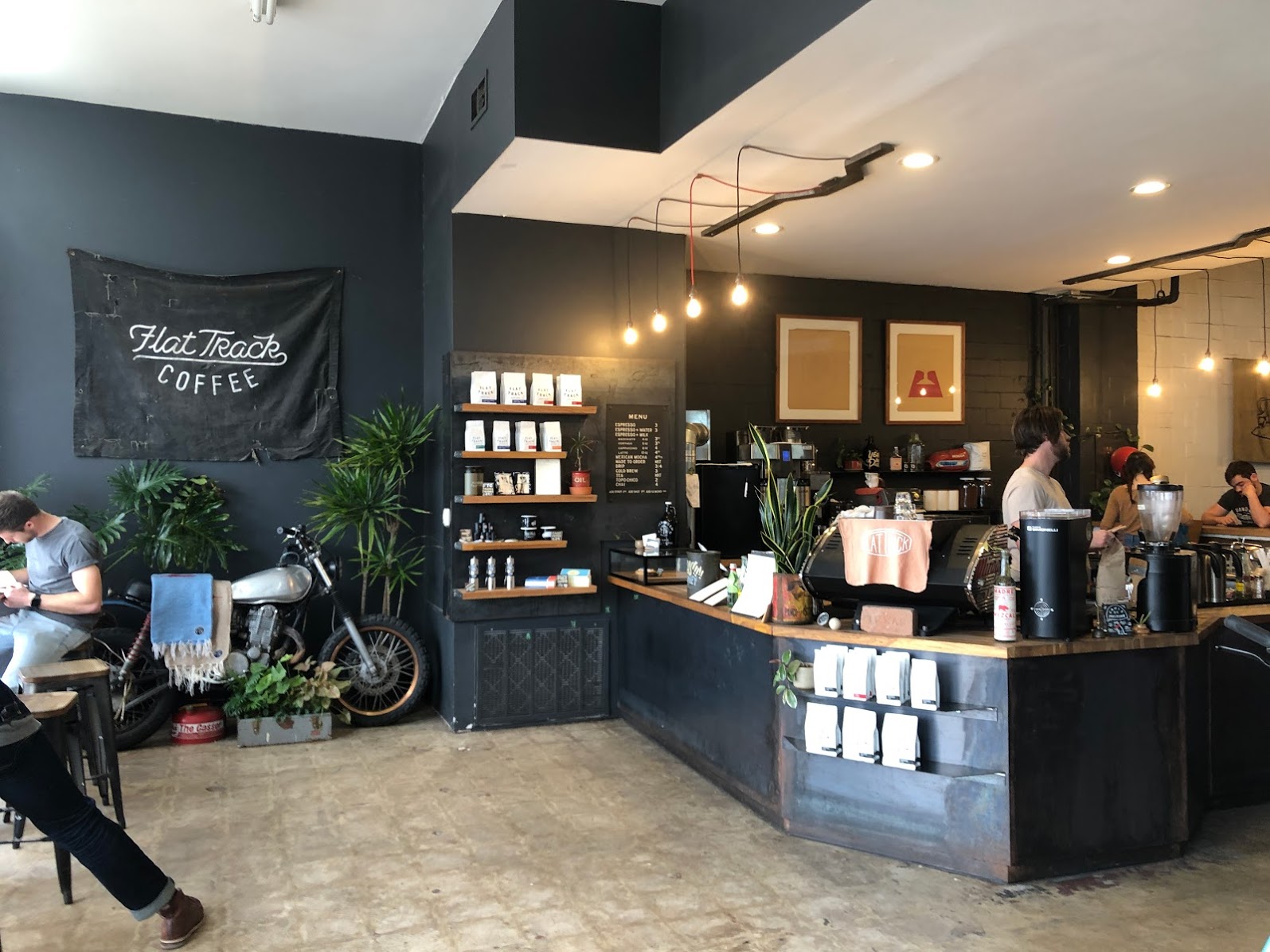 flat track coffee owner